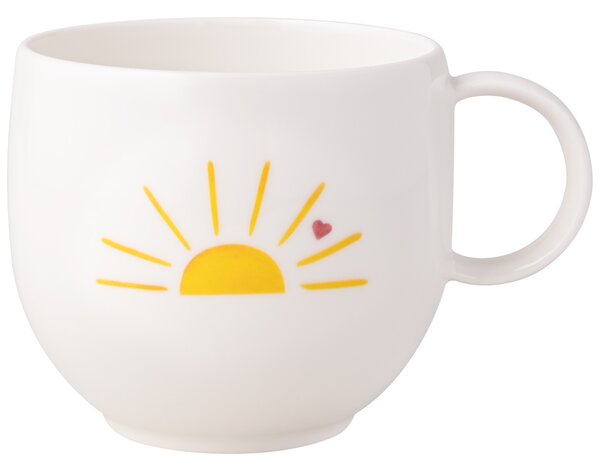 Villeroy&Boch Villeroy & Boch With Love Hello Sunshine hrnek s uchem, 12,5 × 9,4 × 8,3 cm, 290 ml