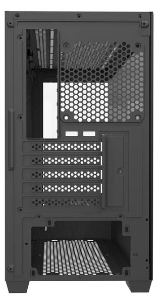 Počítačová skříň Darkflash C218M + 6 ventilátorů ARGB (černé)