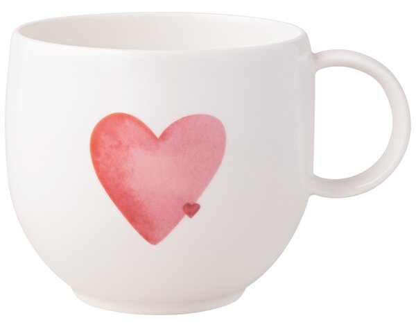 Villeroy&Boch Villeroy & Boch With Love Sending Love hrnek s uchem, 12,5 × 9,4 × 8,3 cm, 290 ml