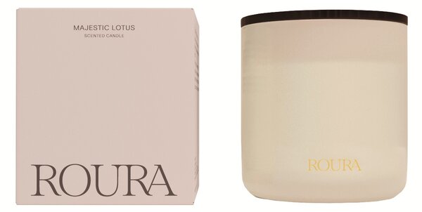 ROURA Majestic Lotus Vonná svíčka, 410 g