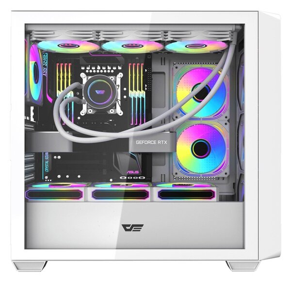 Počítačová skříň DarkFlash DS900WD (bílá) DarkFlash