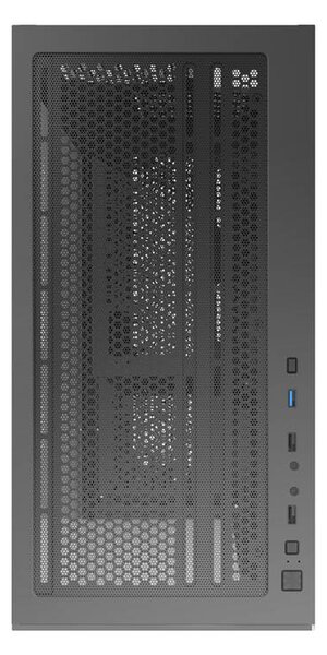 Počítačová skříň Darkflash C218M + 6 ventilátorů ARGB (černé)