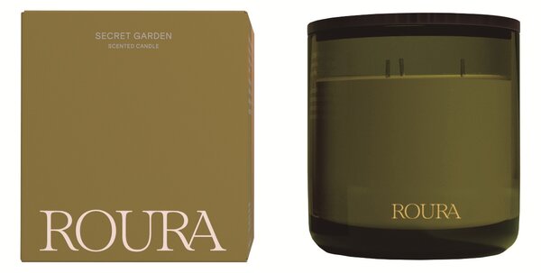 ROURA Secret Garden Vonná svíčka, 410 g
