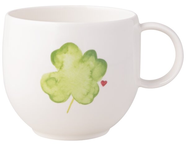 Villeroy&Boch Villeroy & Boch With Love Good Luck hrnek s uchem, 12,5 × 9,4 × 8,3 cm, 290 ml