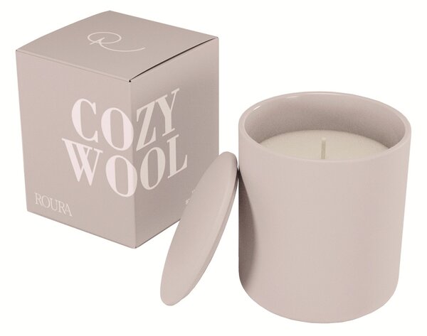ROURA Cozy Wool Vonná svíčka, 270 g