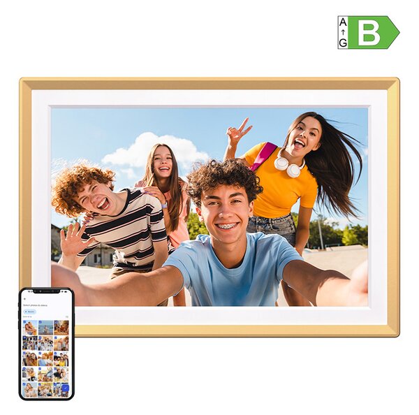 Digitální fotorámeček Arzopa D14 Golden (zlatý) ARZOPA
