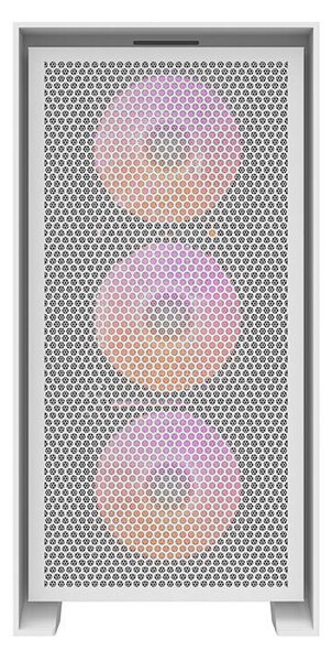 Počítačová skříň Darkflash DRX70 MESH + 4 ventilátory RGB (bílá)