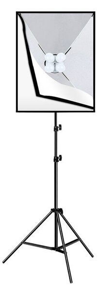 Studiová sada Puluz softbox 50x70cm, stativ, LED žárovka 4 ks PU5071EU