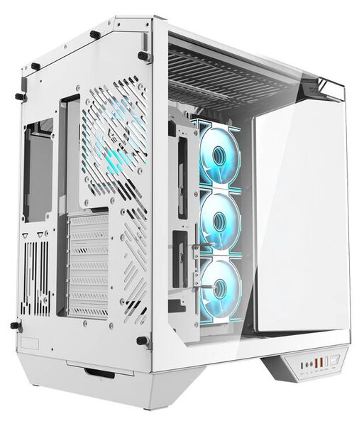 Počítačová skříň Darkflash DY470 se 4 ventilátory (bílá)