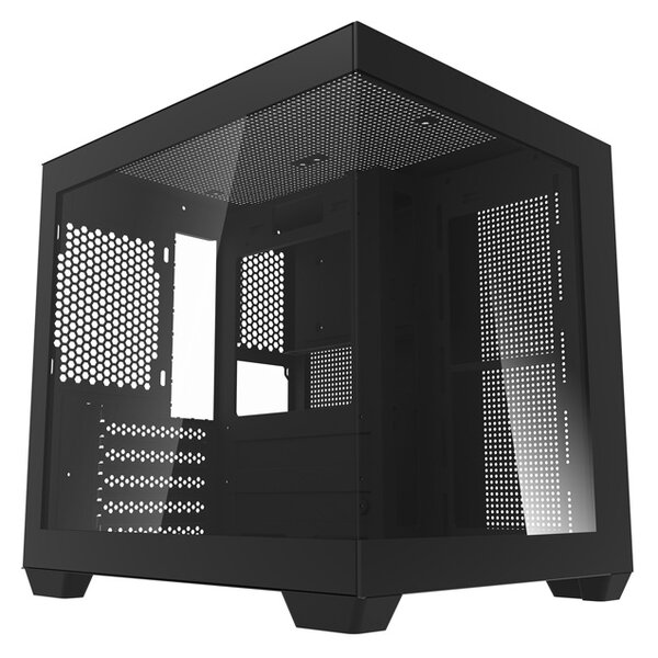 Počítačová skříň Darkflash C275P bez ventilátorů (černá)