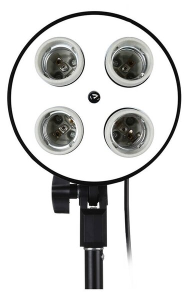 Studiová sada Puluz softbox 50x70cm, stativ, LED žárovka 4 ks PU5071EU