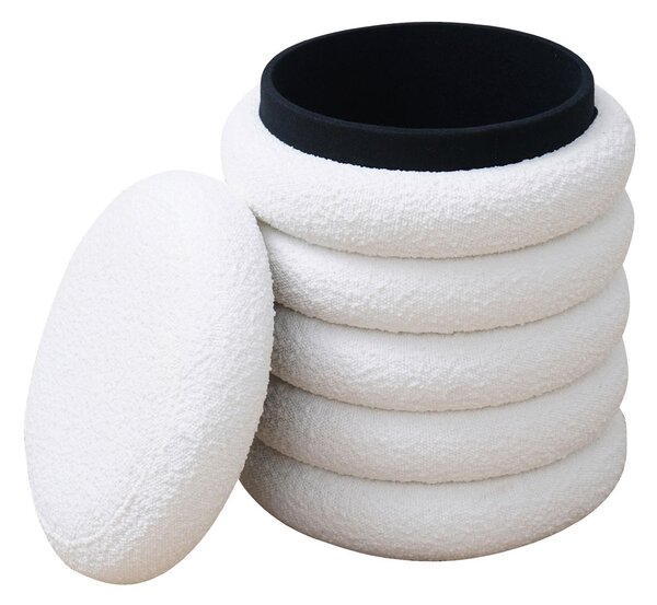 TABURET, textil, 38/45 cm Livetastic - Taburety, Online Only