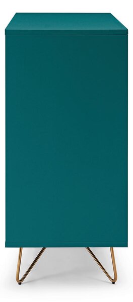 KOMODA, modrá, 90/90/40 cm Livetastic - Šuplíkové komody, Online Only