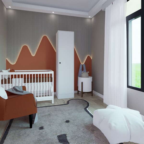 Šatní skříň Dayly (bílá). Akce -15%
