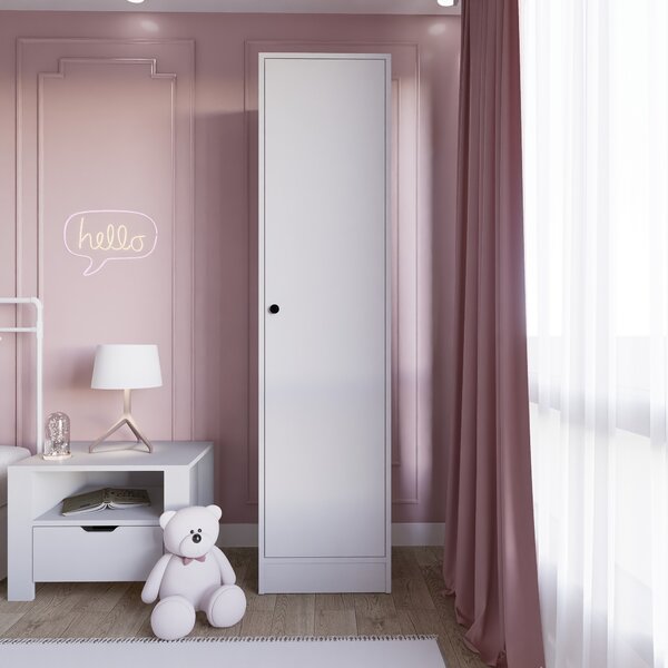 Šatní skříň Dayly (bílá). Akce -15%