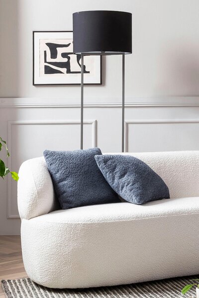 TŘÍMÍSTNÁ POHOVKA, textil, bílá Livetastic - Pohovky, Online Only