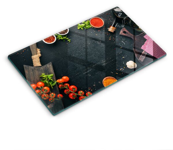 Krájecí prkénko skleněné Cherry rajčata