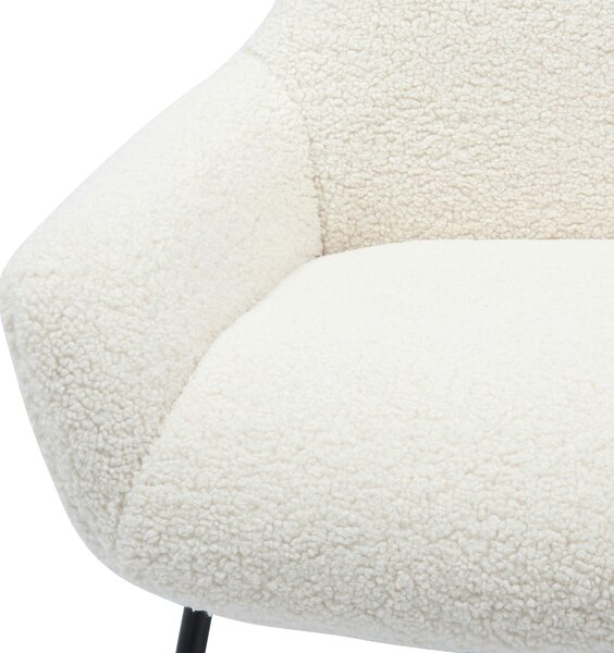 KŘESLO S PODNOŽKOU, textil, béžová Livetastic - Online Only křesla & taburety, Online Only