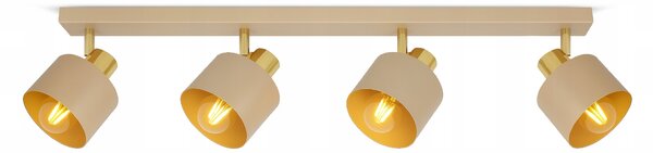 Stropní svítidlo Luxolar béžové 4 žárovky E27 70 cm