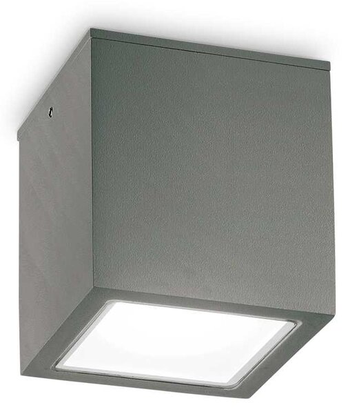 Ideal Lux Stropní přisazené svítidlo TECHO PL1 SMALL, IP54 Barva: Černá