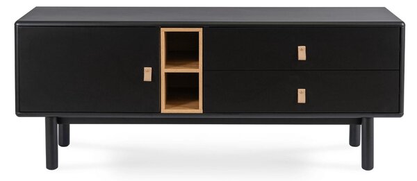 TV skříňka Apogeo (černá). Akce -21%