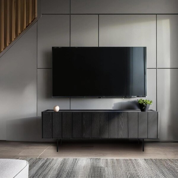 TV skříňka Botulimicas (černá). Akce -20%