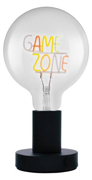 OSRAM 1906 Stolní LED lampa Letter Game Zone, nápis, neon, 1,2 W, patice E27, černá