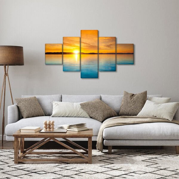 Obraz východu slunce (125x70 cm)