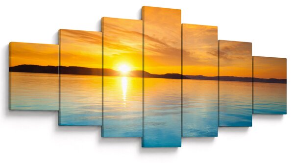 Obraz východu slunce (210x100 cm)