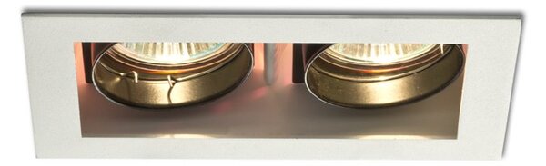 RED R10203 Zápustné svítidlo MONE II zápustná výklopná bílá 12V GU5,3 2x50W - RED - DESIGN RENDL