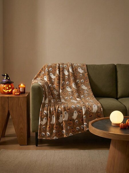 Sinsay - Deka s halloweenským motivem - vícebarevná