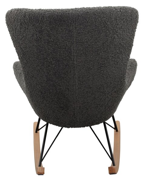 HOUPACÍ ŽIDLE, textil, tmavě šedá Livetastic - Křesla klasická, Online Only