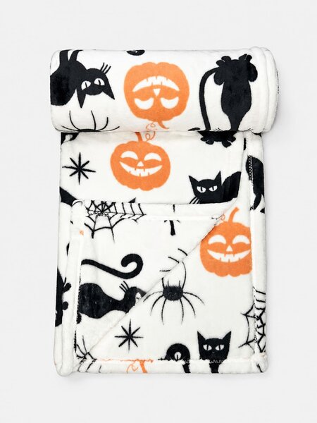 Sinsay - Deka s halloweenským motivem - vícebarevná