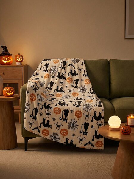 Sinsay - Deka s halloweenským motivem - vícebarevná