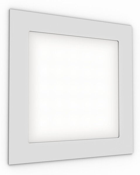 RED R10284 Zápustné svítidlo SLENDER čtvercové bílé 230V LED 14W, 3000K, 1260 lm - RED - DESIGN RENDL