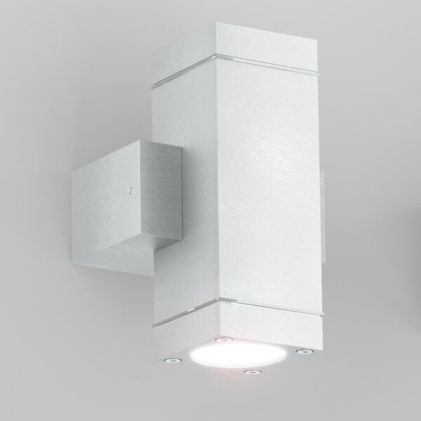 RED R10183 Venkovní svítidlo CASSO II hliník 230V GU10 2x35W IP54 - RED - DESIGN RENDL