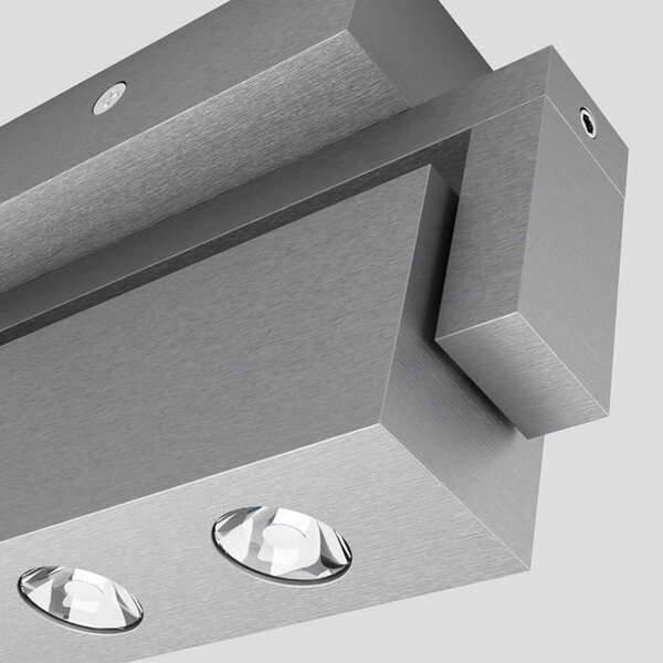// Nástěnné svítidlo TICO III náklopná hliník 230V/350mA LED 3x1W, 3000K, 240lm - RED - DESIGN RENDL