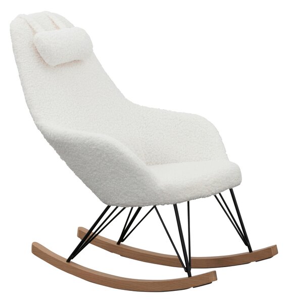 HOUPACÍ ŽIDLE, textil, bílá Livetastic - Křesla klasická, Online Only