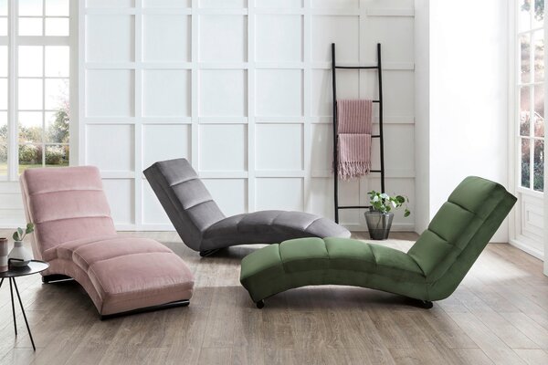 RELAXAČNÍ VÁLENDA, textil, růžová Livetastic - Relaxační křesla, Online Only