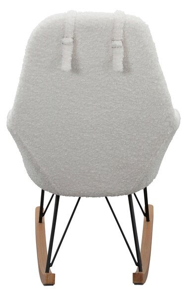 HOUPACÍ ŽIDLE, textil, bílá Livetastic - Křesla klasická, Online Only