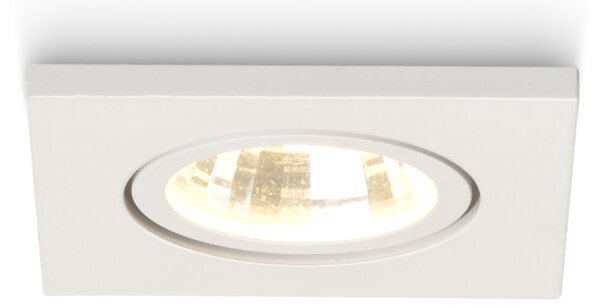 RED R10416 TECA čtvercová náklopná bílá 230V/320mA LED 3W 3000K - RED - DESIGN RENDL