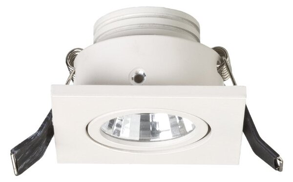 RED R10416 TECA čtvercová náklopná bílá 230V/320mA LED 3W 3000K - RED - DESIGN RENDL