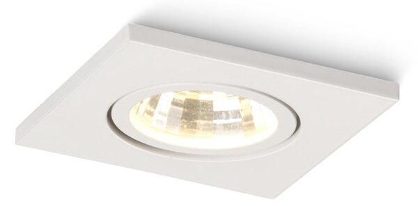 RED R10416 TECA čtvercová náklopná bílá 230V/320mA LED 3W 3000K - RED - DESIGN RENDL