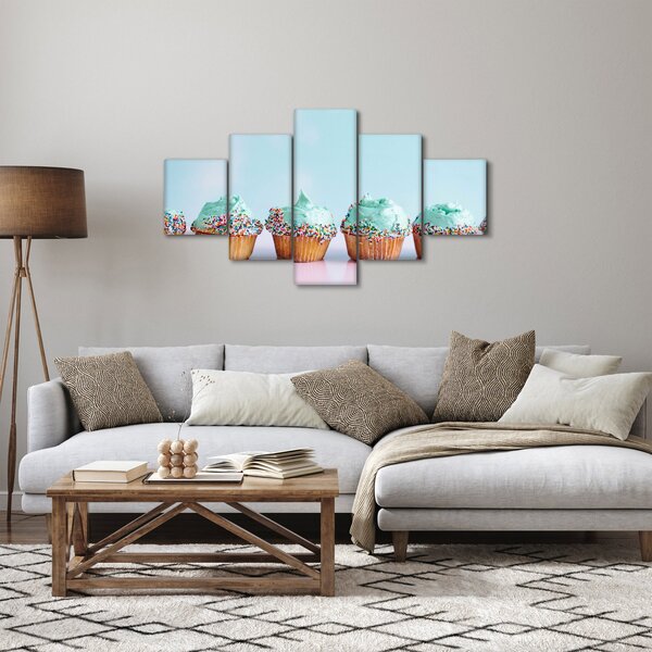 Obraz cupckes (125x70 cm)