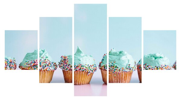 Obraz cupckes (125x70 cm)
