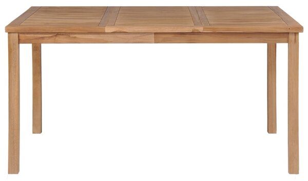 Zahradní stůl 150 x 90 x 77 cm masivní teakové dřevo