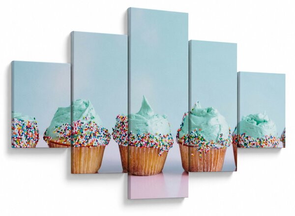 Obraz cupckes (125x70 cm)