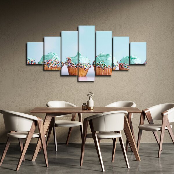 Obraz cupckes (210x100 cm)