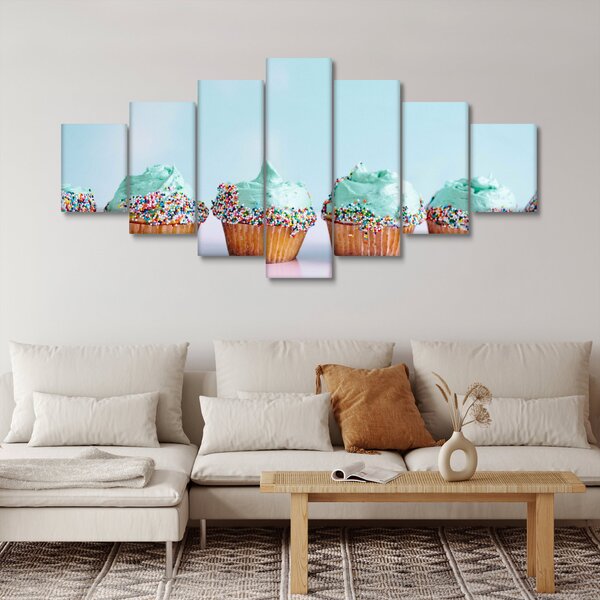 Obraz cupckes (210x100 cm)