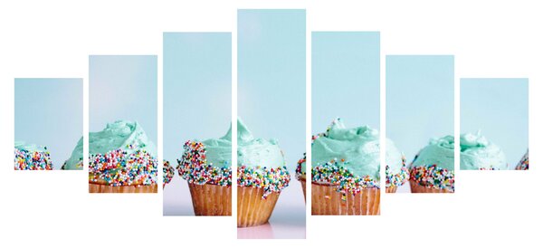 Obraz cupckes (210x100 cm)